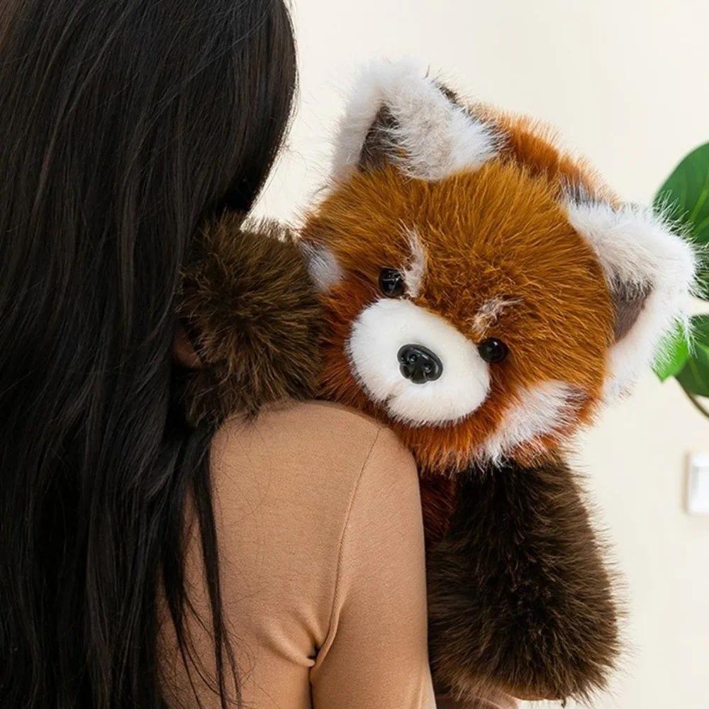 Creative Gift Raccoon Animal Pillow Panda Emotional Support Run Fluffy Soft Animal Lovers Gift