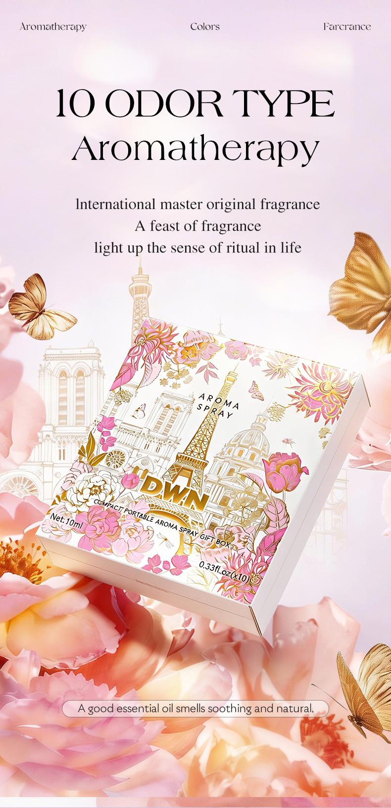 High-End Secret Perfume Set 10 X 10ML, Luxury Fragrances, Perfect Gift for Perfume Lovers, Perfume Sampler Set for Beginners