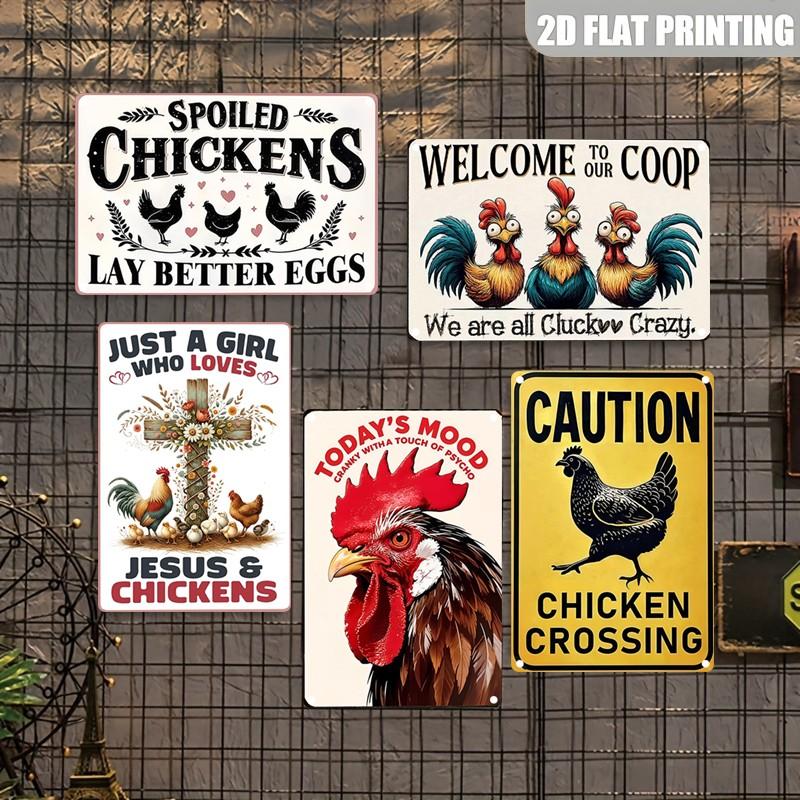 Christian Lifestyle Vintage Aluminum Sign, Farmhouse Style Inspirational Wall Art, Religious Decor Poster, 8x12 Inches, 2D Flat Design