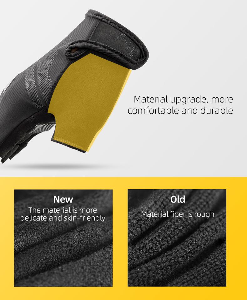 ROCKBROS Cycling Men's Gloves Spring Autumn Bike Cycling Gloves Sports Shockproof Breathable MTB Mountain Bike Gloves Motorcycle ROCKBROS Cycling Men's Gloves Spring Autumn Bike Cycling Gloves Sports Shockproof Breathable MTB Mountain Bike Gloves Motorcycle