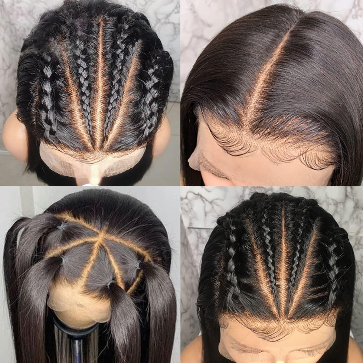 [NEW IN]Yawawe Hair 13x6 Upgrade Transparent Lace Frontal Wear go Glueless Wig with Drawstring Effortless Install Ear to Ear Straight Pre-Cut Pre-Plucked Human Hair for Women Beginnner Friendly