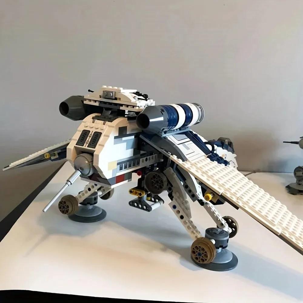 2026 New High Ratio DIY Toy Transporter Set, Combat Machine Ship Kit for Kids, Collectible Birthday Christmas Gift, Includes Paper Manual