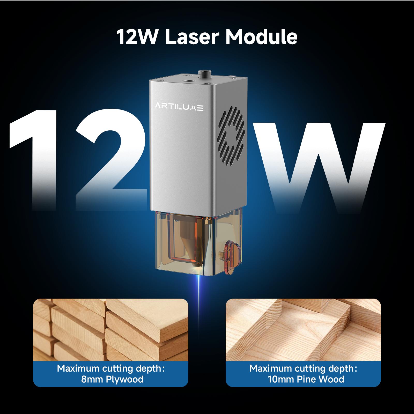 ARTILUME U1 Portable Laser Engraver, High-Precision Compressed Laser, 0.01mm Accuracy, 150×200mm Large Working Area, Supports Offline Engraving, Ideal for Wood, Leather, Fabric, Acrylic – Perfect for DIY Crafts, Personalized Gifts & Small Business