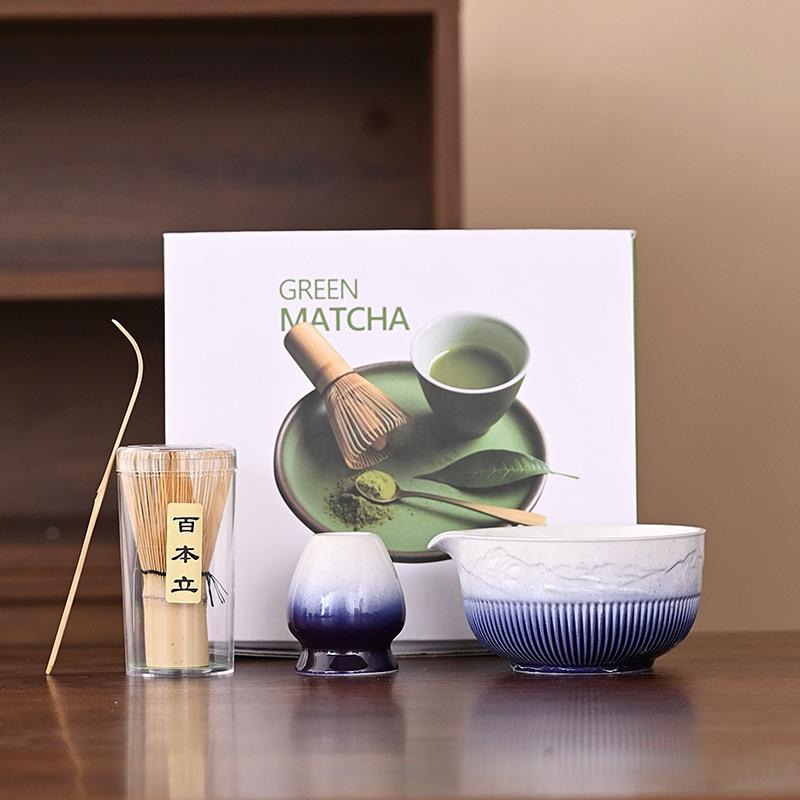 Japanese Matcha Set, Chasen Tea Whisk Kit, Song Dynasty Pointing Tea Tools, Stirrer Tea Ceremony Accessories, Traditional Tea Making Equipment