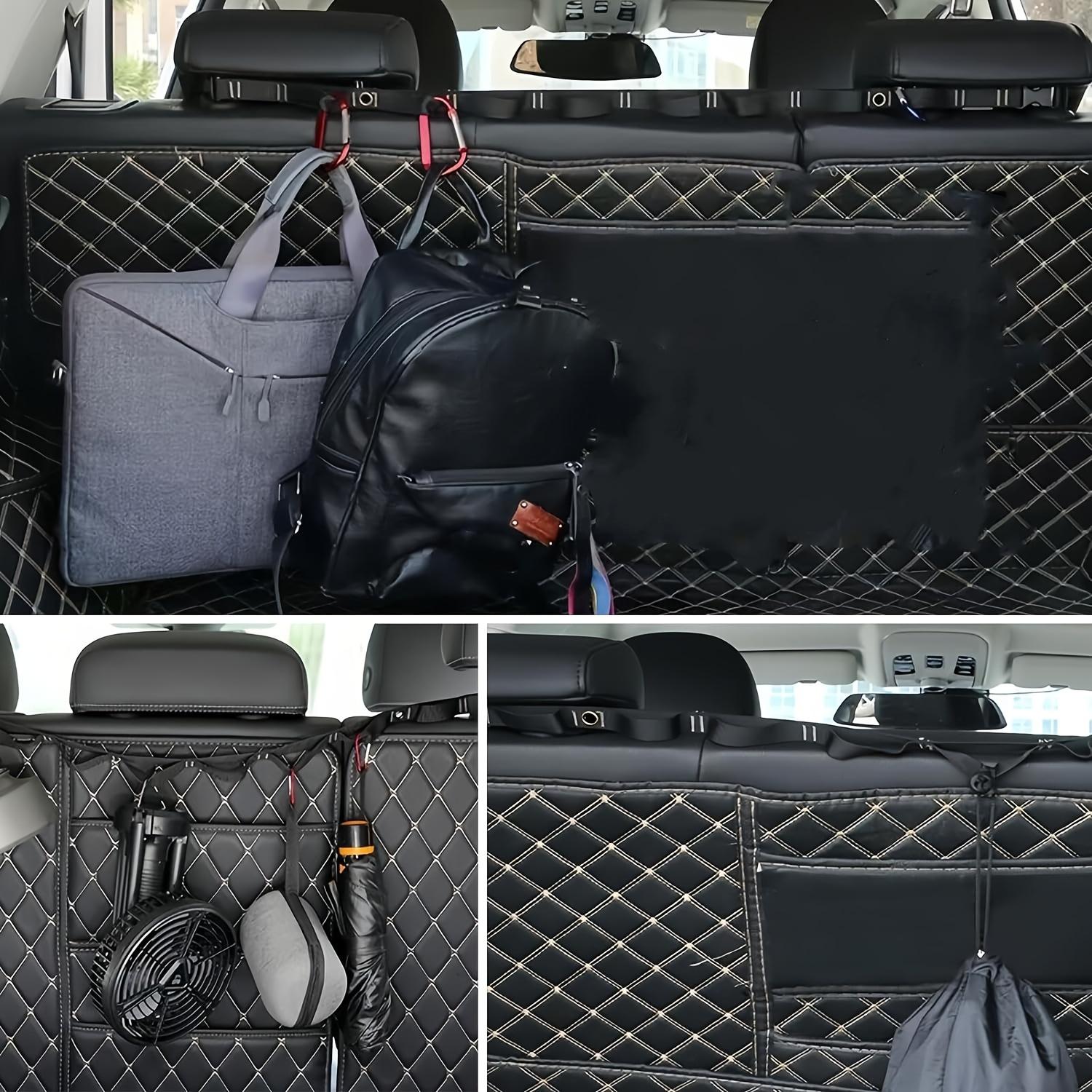 Adjustable Car Ceiling Storage Strap, Multi-Loop Vehicle Hanging Belt with Adjustable Length, Universal Car Interior Ceiling Organizer for Cars, SUVs, Trucks – Ideal for Travel, Camping & Road Trips