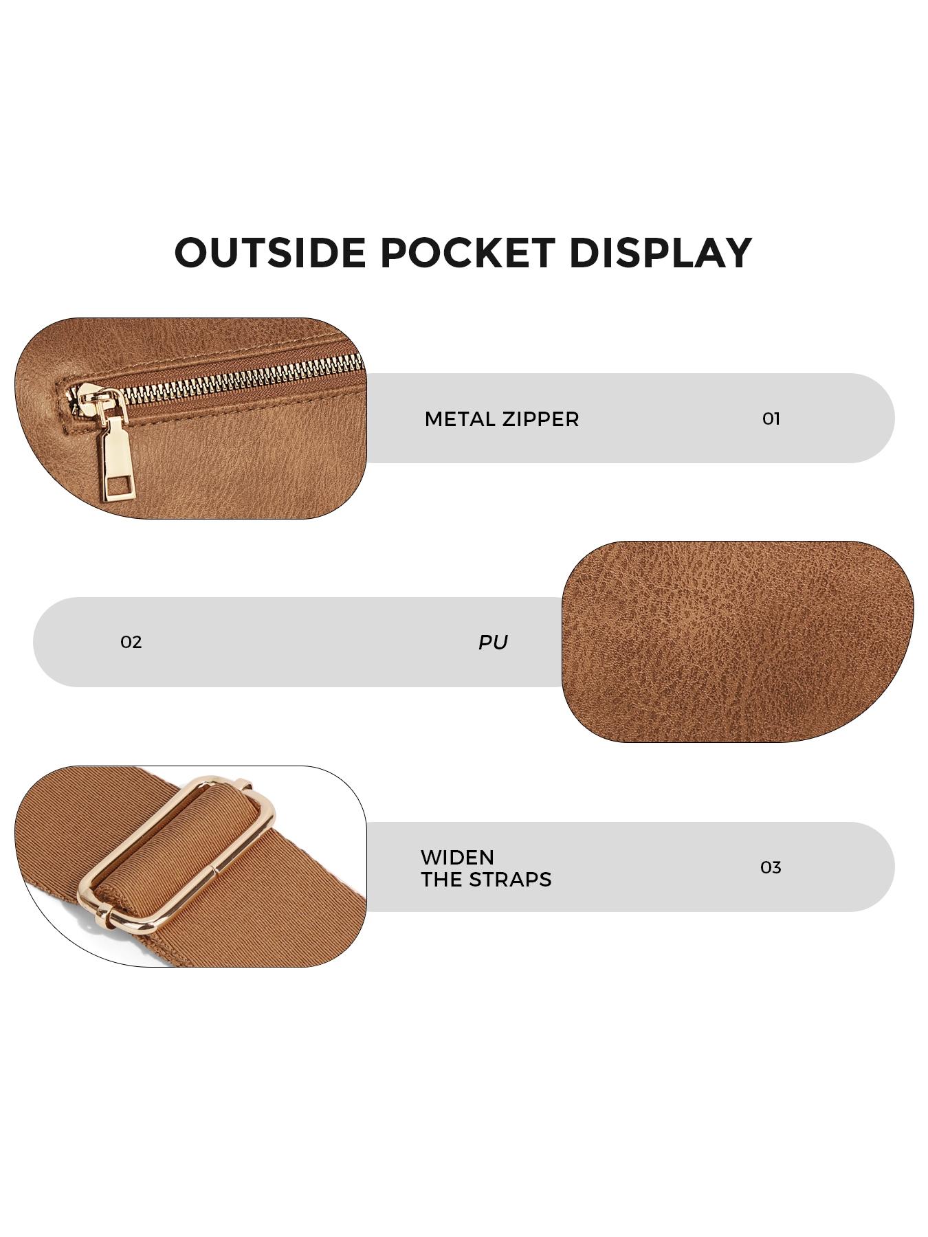 Large Crossbody Bag for Women Ladies' Saddle Bag Girls Sling Bag with Adjustable Strap and Coin Purse Stylish Urban Minimalist Commuting Lightweight Single Shoulder Women's Bag