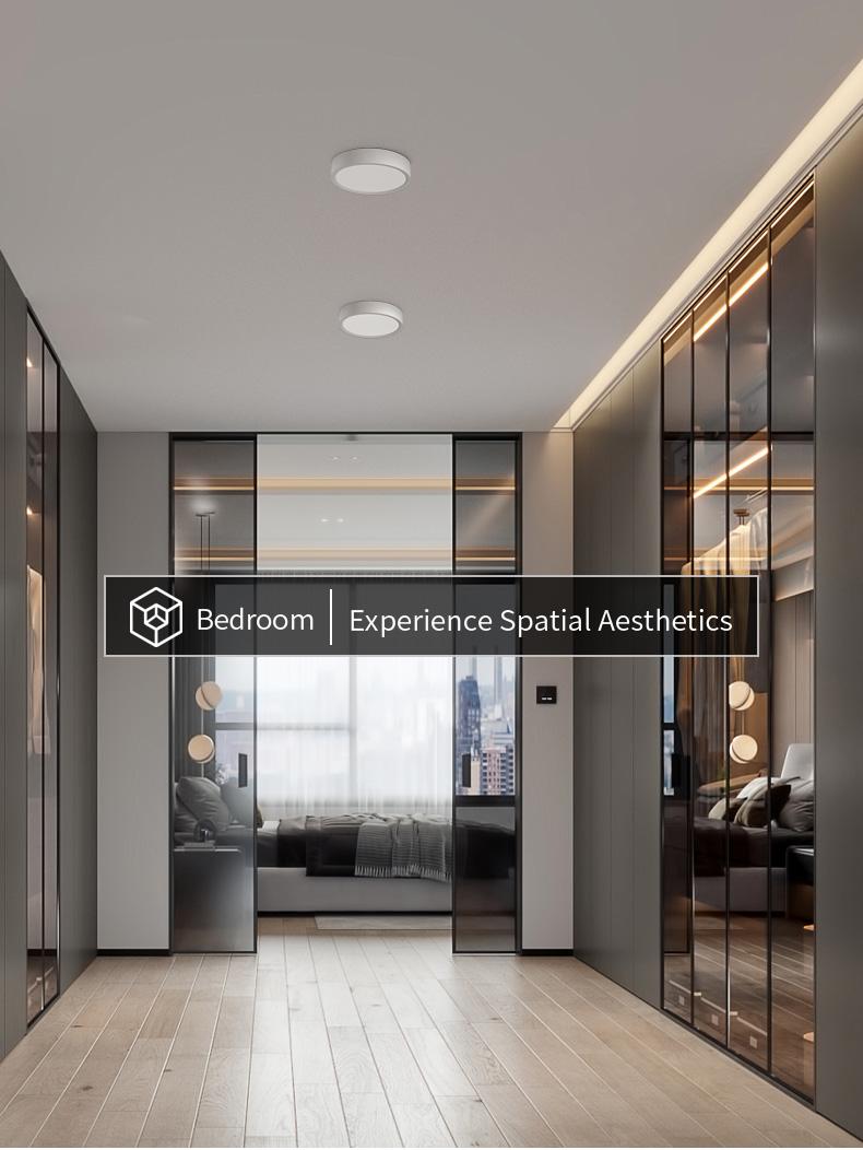 LED Small Ceiling Light, Ultra-Thin Surface Mount Cylinder Lamp, Round Pendant Light, Hallway Light, Entryway Corridor Ceiling Spotlight