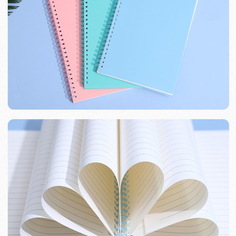 3 Pack A5 Moleskine Color Coil Notebooks, Matte Finish, 120 Pages Per Notebook, Ideal for School & Office Supplies, Perfect Gift, Spiral Notebook Journal