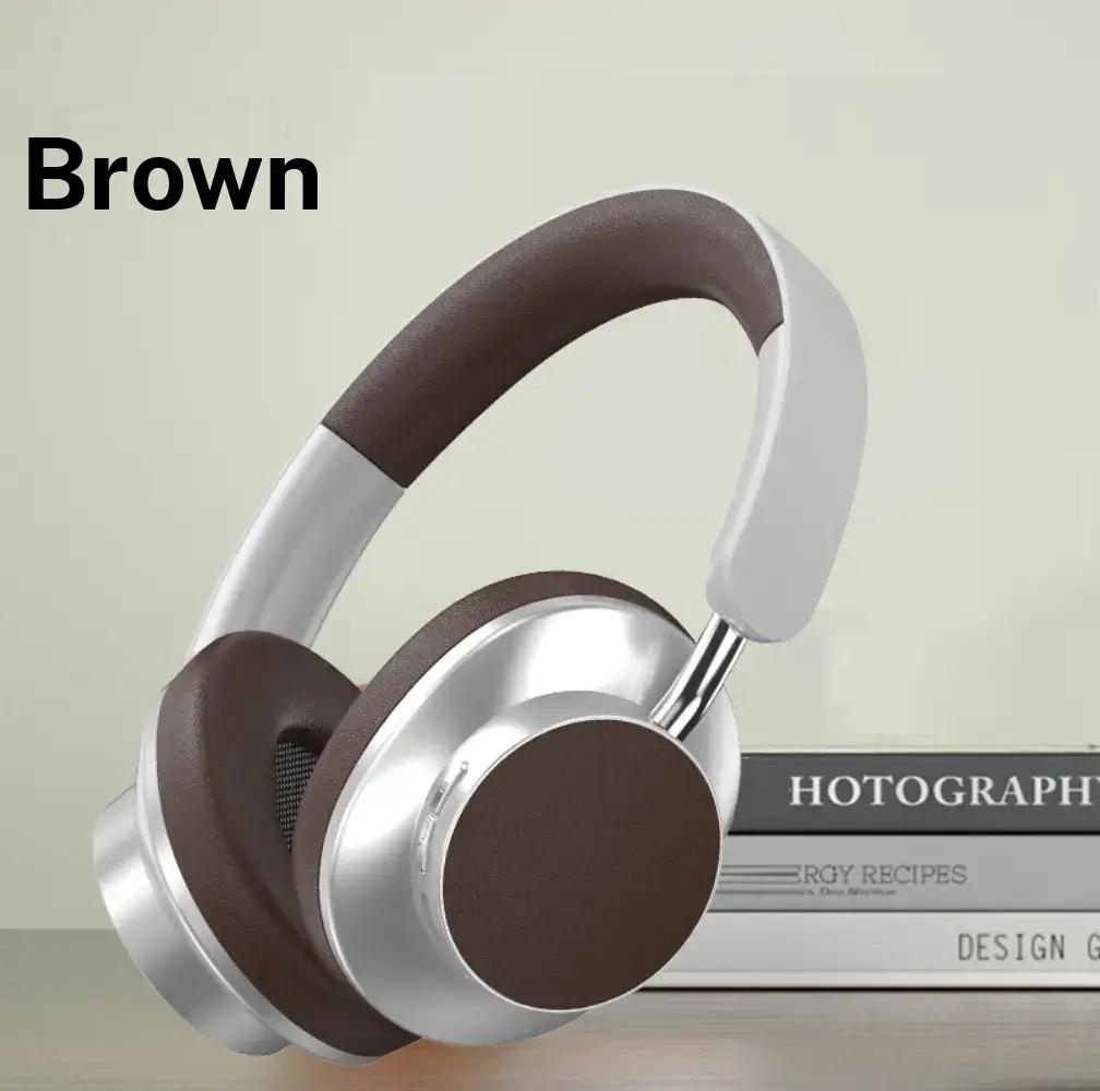 Retro Foldable Bluetooth Headset 5.3 | Wireless Sports Headphone with Microphone | American Classic Style | Noise Isolation | 25H Playtime