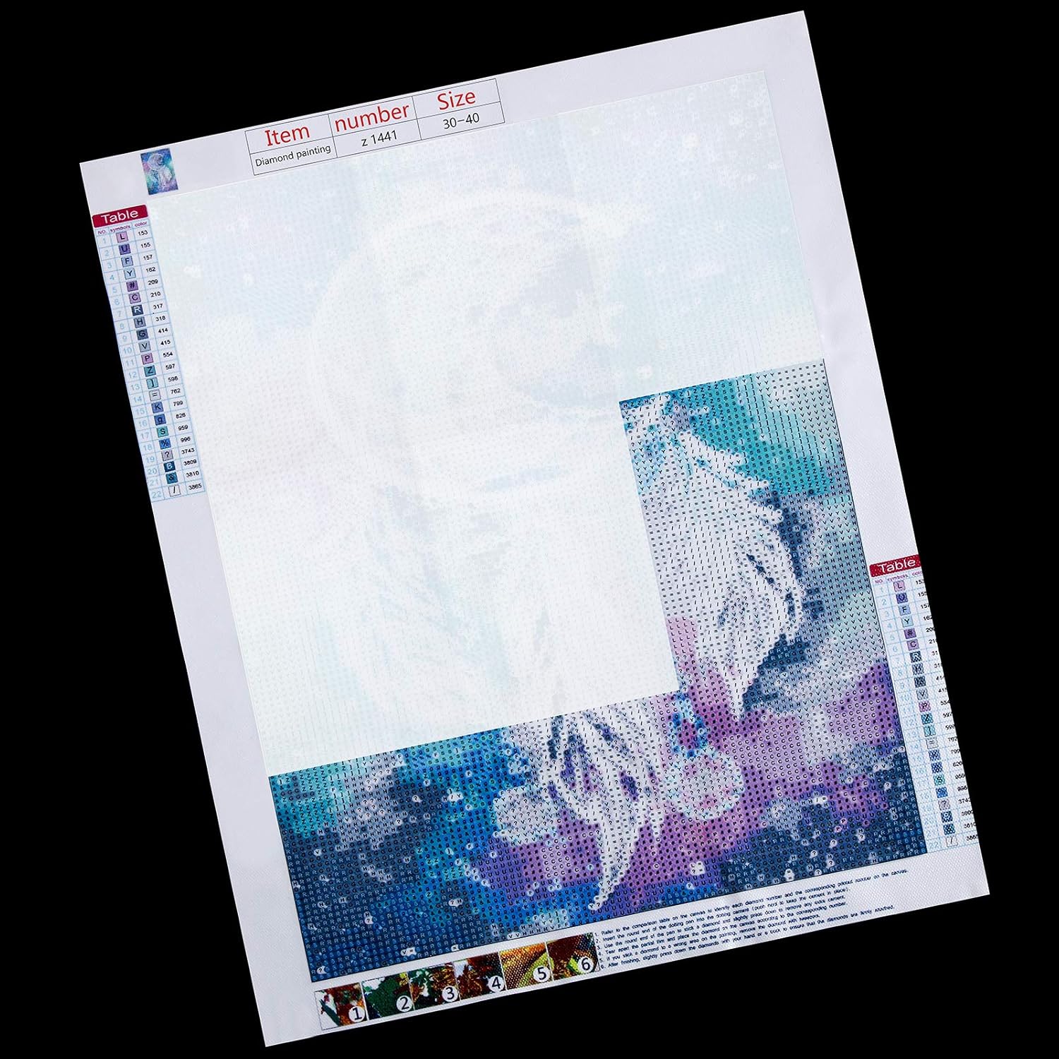 2026 New Style Double-Sided Adhesive Diamond Painting Release Paper Set, 20/50 Sheets 5D Diamond Embroidery Art Tool, Craft Supplies