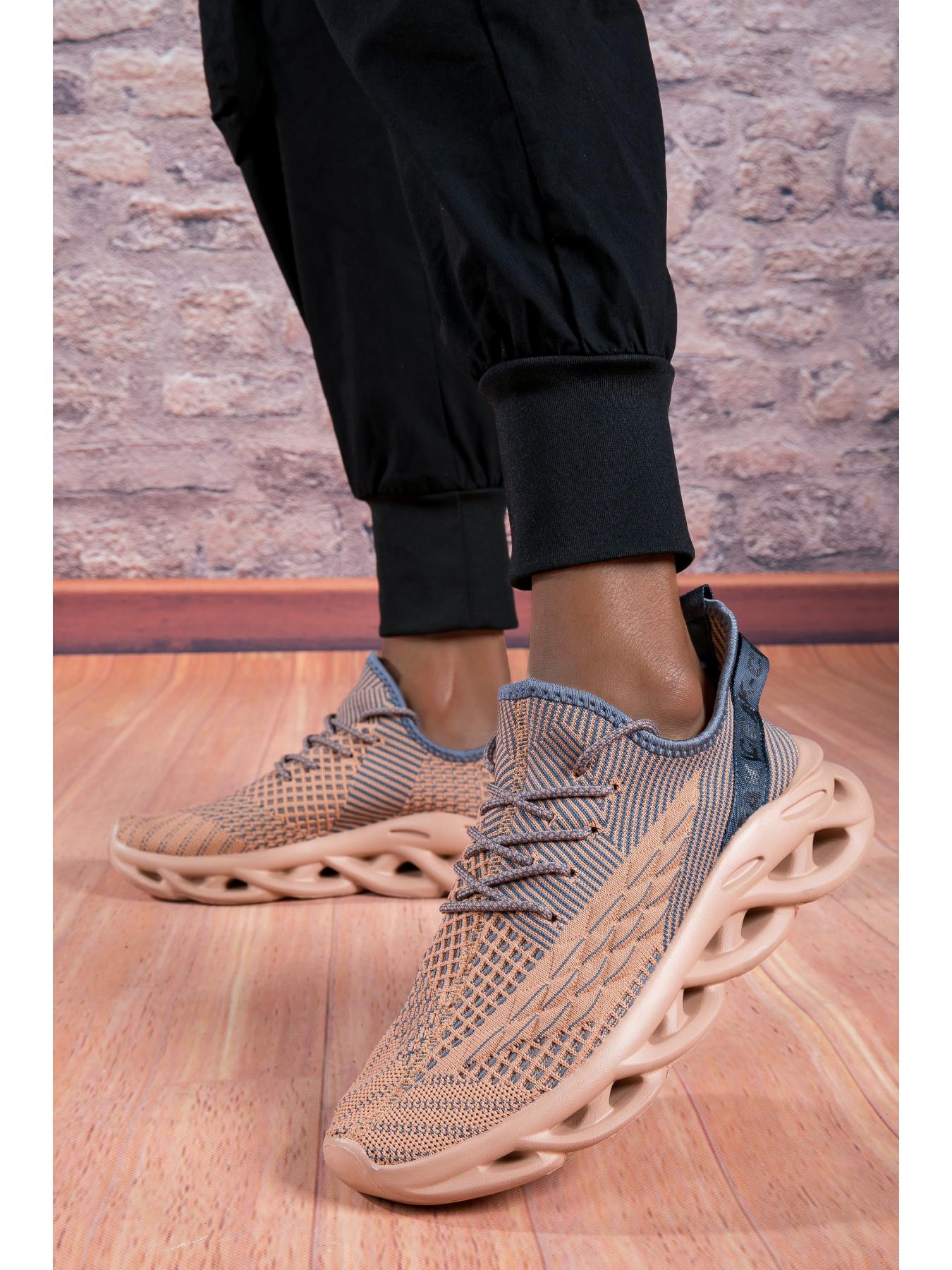 Men's Breathable Flyknit Sock Shoes: Elastic Sock Cuff Wrap, Fatigue-Free Walking Shoes