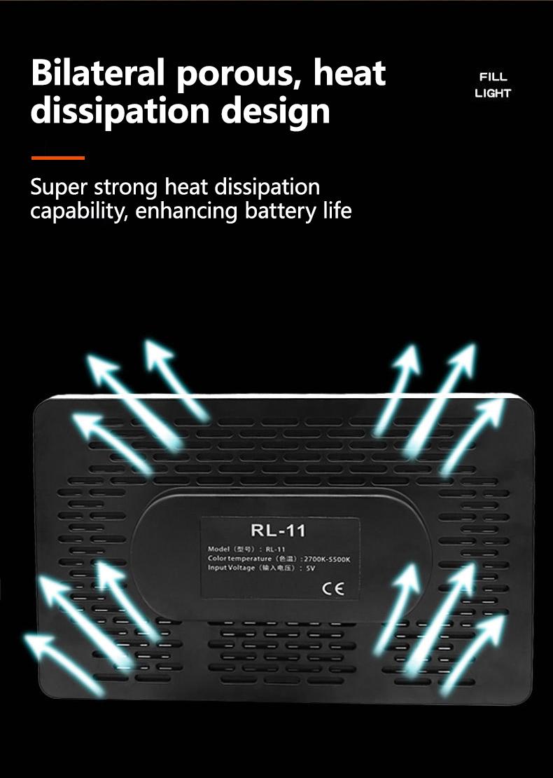 Portable Selfie Light with Tripod Stand, 1 Set Dimmable Video Conference LED Lighting with Remote Control, Shooting Fill Light for Video Recording YT TK Live Streaming, Phone Selfie Stick Camera Accessories Smartphone