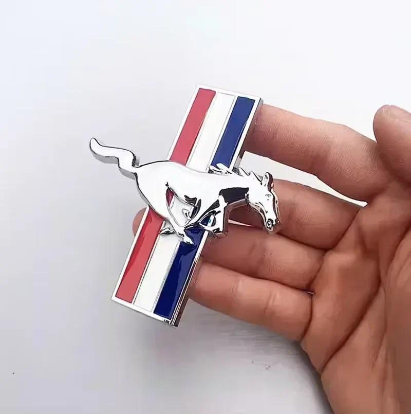 Car 3D Metal Badges Trunk Body Window Side Decoration Sticker For Ford ST Line Focus Mustang Fiesta Puma Ranger Kuga MK7 MAX F15