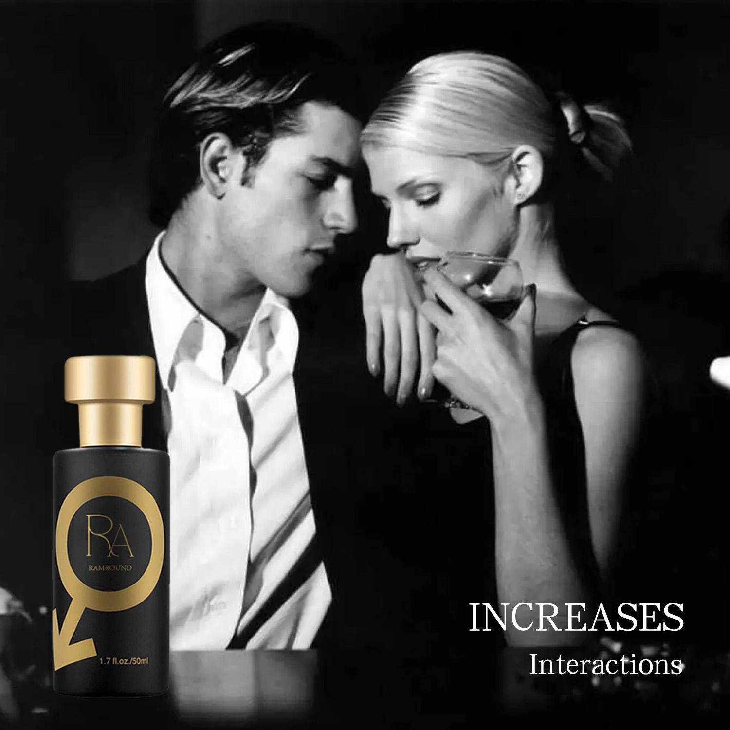 RAMROUND Pheromone Cologne For Men(50ML) - Pheromone Date Portable CologneOriginal Oil Pheromone Perfume For Men - Long Lasting Romantic Fragrance -Attracts Women