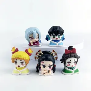 Demon Slayer Cosplay Action Figure Toy Collectible Yusa Tengen Secret Mission Paint Model Anime Game Toy Figure Collectible