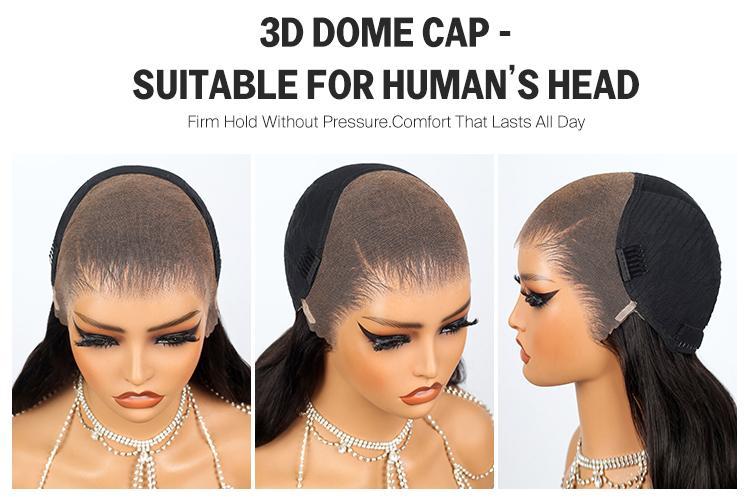 Drawstring Wigs 13x6 Glueless Lace Wig Pre Everything Ear to Ear HD Lace Skin Melted Brazilian Silky Straight Deep Wave Human Hair Wigs 180% Full Density Glueless Ready to Wear Wigs For Women