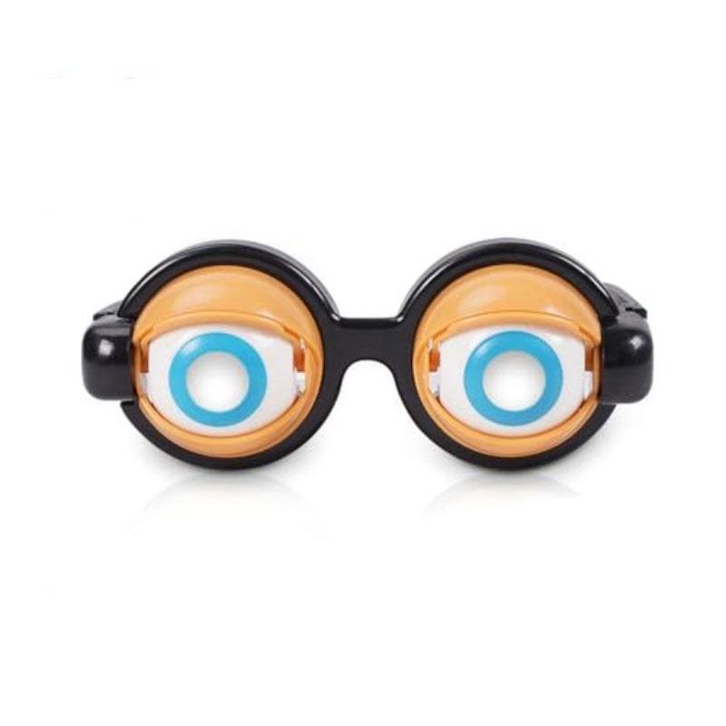 Fun and quirky sunglasses, adult funny glasses, exaggerated big eye design, party and gathering prank props, children's festival party toy accessories
