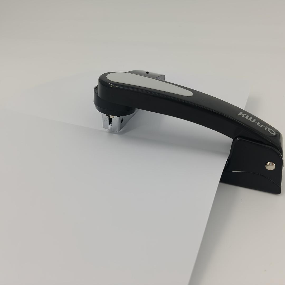 1pc 360 Rotatable Duty Stapler, Center Stapler, Multifunctional Binding Machine, Efficient Document Organizer Tool, Ideal for Office & Home Use, School Paper Staplers Office Bookbinding Supplies