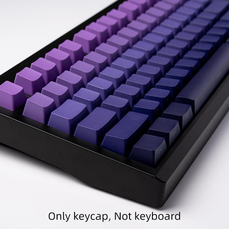 RGB Backlight Keycap, PBT Keycap, Keyboard Keycap for 6.25U Space 61 68 75 82 87 98 100 108, Computer Accessories