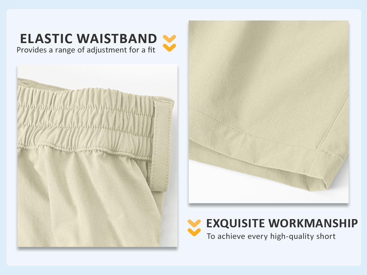 YSENTO Men's Golf 4-Way Stretch Mens Shorts 7 Inch Inseam Dry Fit Dress Casual Work Chino Lightweight  with Elastic Waist Quick-Dry Pants  LGBT Wimbledon  #US OPEN TENNIS #dealsforyoudays