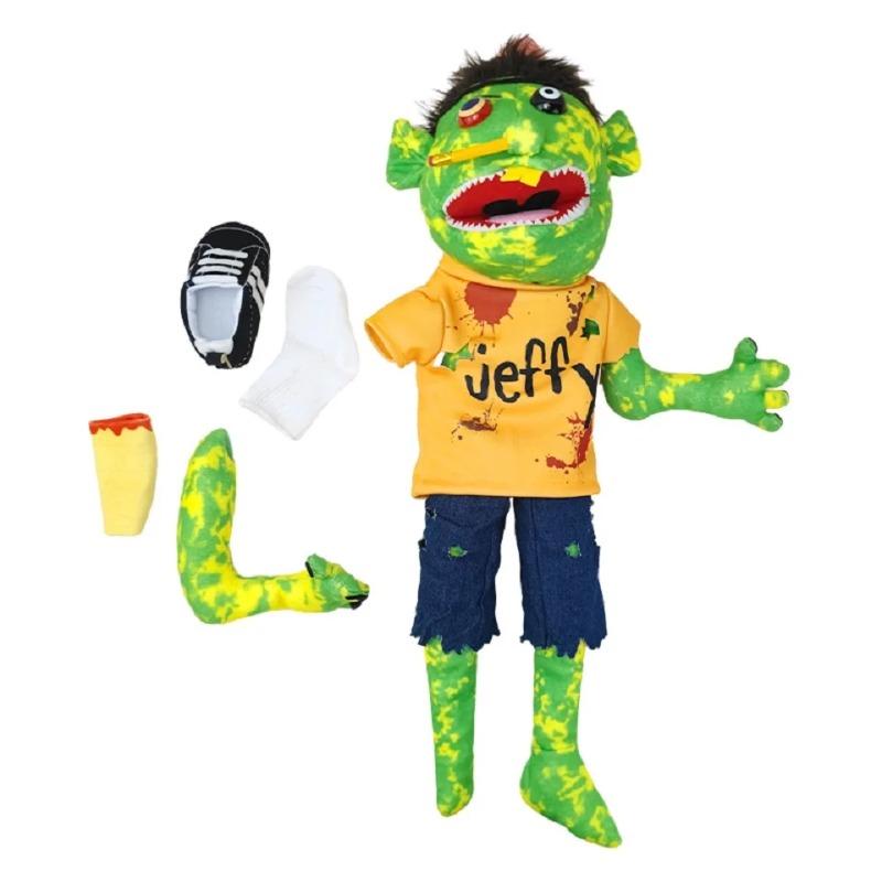 New Jeffy Puppet Doll Jeffy Hand Puppet Sml Jeffy Puppet Family Real Jeffy Zombie Boy Hand Puppet Soft Toy Plush Feebee Puppet