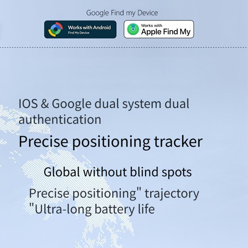 Mini Google Find My Certified GPS Tracker, Global Real-Time Tracking, Ip67 Waterproof, Strong Magnet, Cr2032 Battery, Long Standby