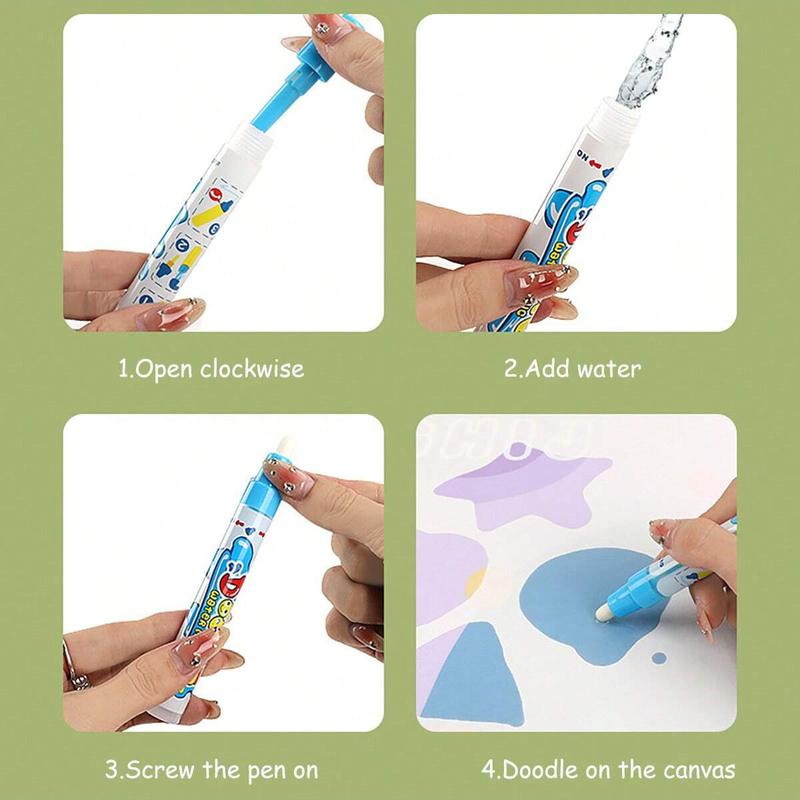 Kids Toys Water Doodle Mat, Letter Painting Coloring Pad for Toddlers, Aqua Magic Drawing Board, Toddler Arts and Crafts, Christmas Birthday Gifts