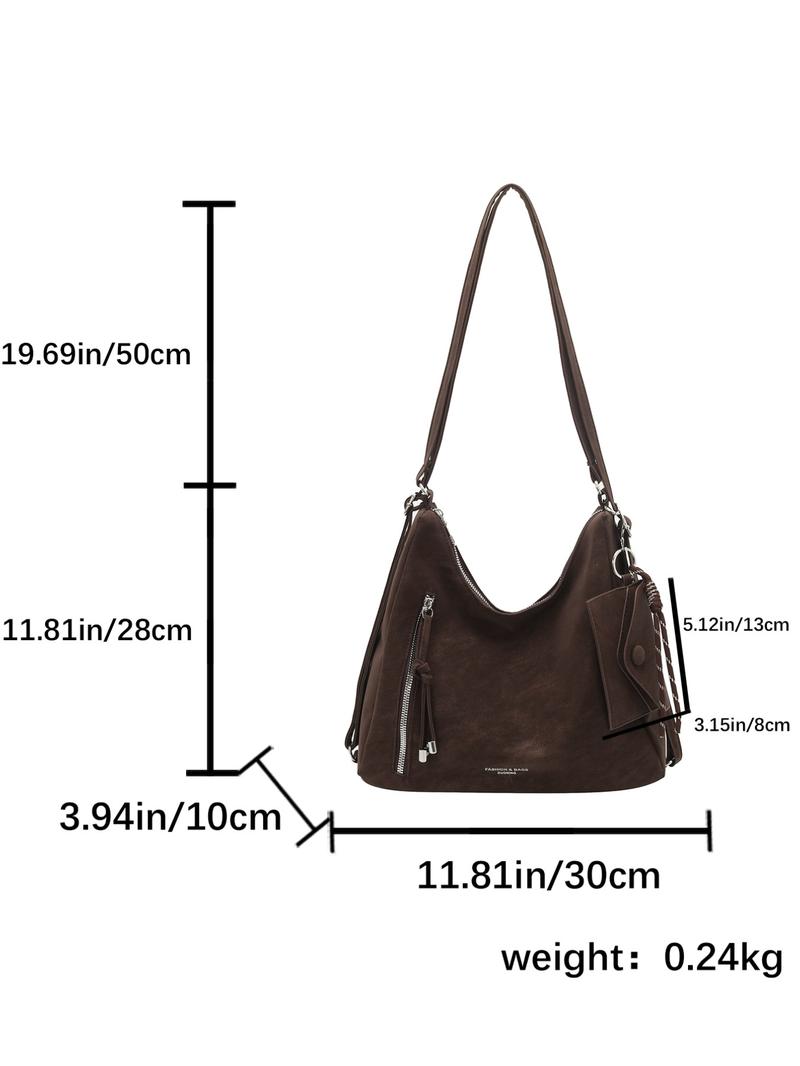 Women's Fashion Simple Shoulder Crossbody Bag, Durable Practical Daily Essential, Perfect Choice for Travel and Everyday Use, Vintage Style