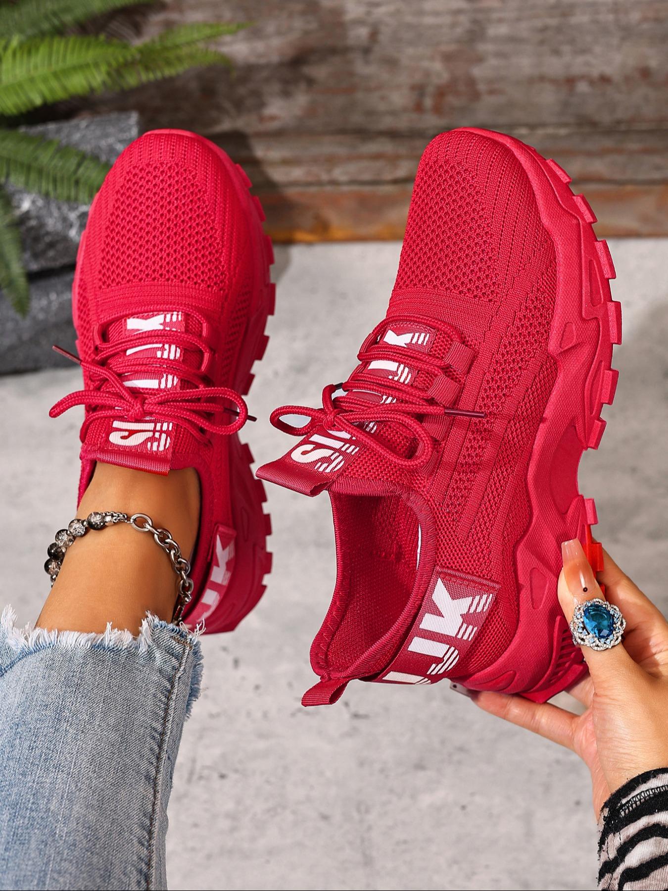 Women's Casual Sport Shoes Fitness Walking Daily Wear Spring Lightweight Low Top Soft Lining Women's Road Running Shoes