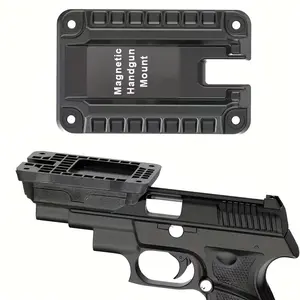 Gun Magnet Bracket Quick DrawGun Magnetic Pistol Holster Hidden CarApplicable to multiple scenarios AdjustableMagnetic Car Gun Holster