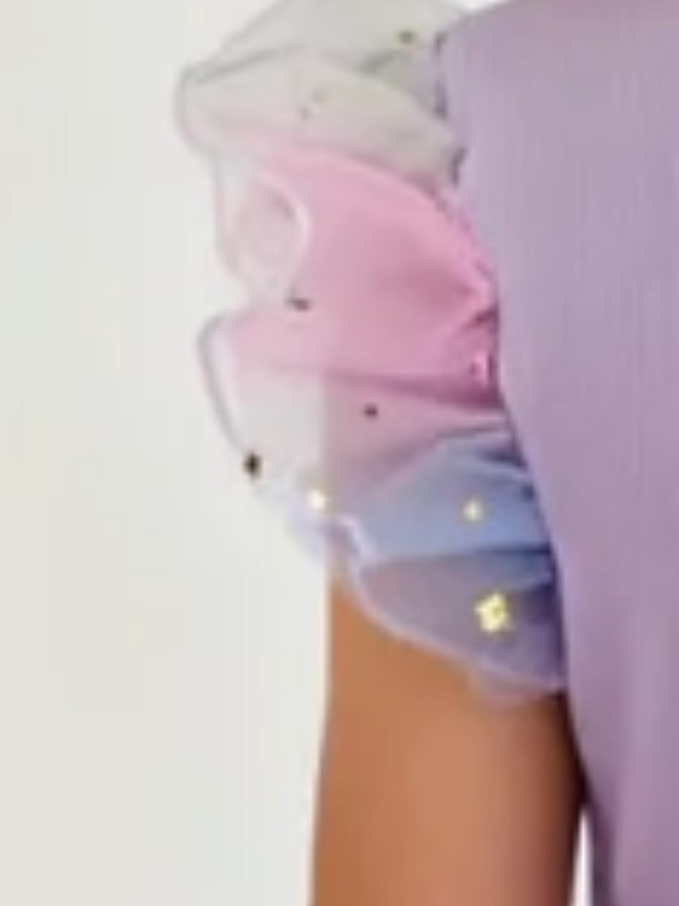 Easter Unicorn Horse Print Dress, Loose-Fitting Casual Dress, All-Season Lightweight Fabric, Perfect for Parties and Special Occasions