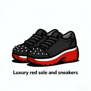 Luxury red sole && sneakers