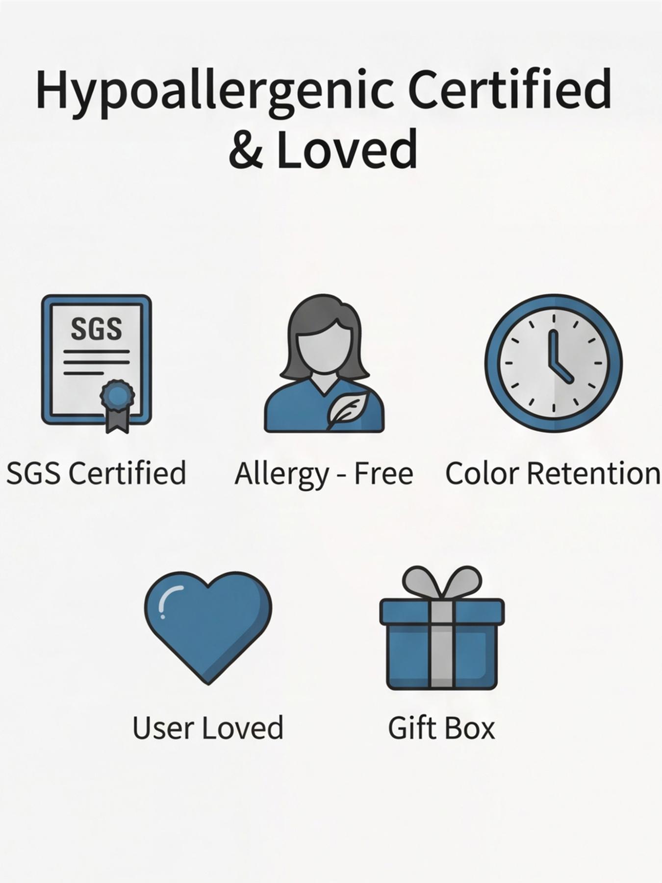 Women's Hypoallergenic Vintage Blue Crystal Round Stud Earrings, Gunmetal Tone Black Rhinestone Halo Stud Earrings, Retro Fashion Jewelry for Everyday Wear & Gift