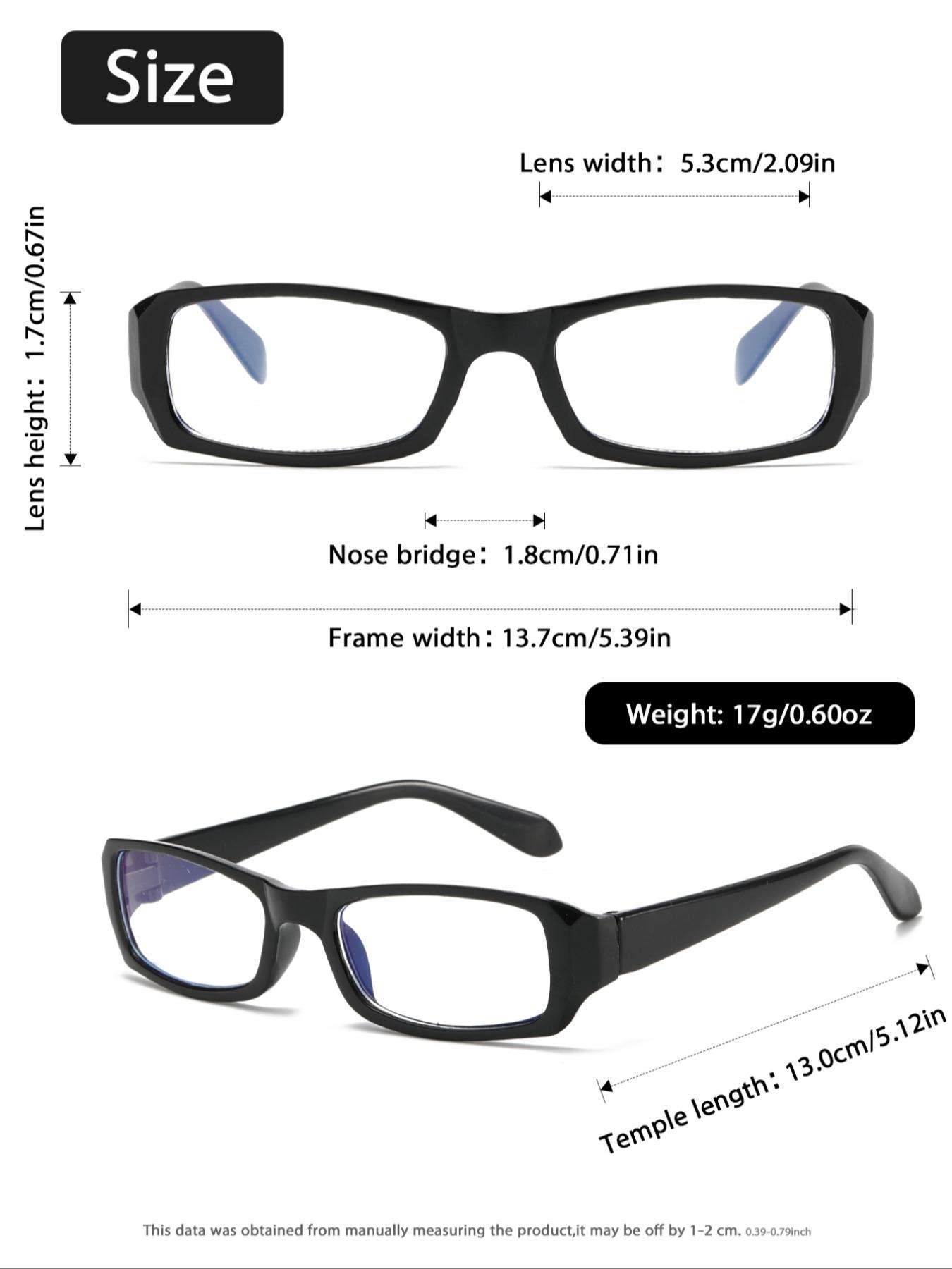 Elegant Y2K Rectangular Frame Leopard Pattern Glasses for Women, Suitable for Daily Life, Office Commute, Business Casual Wear, Fashion Eyeglasses