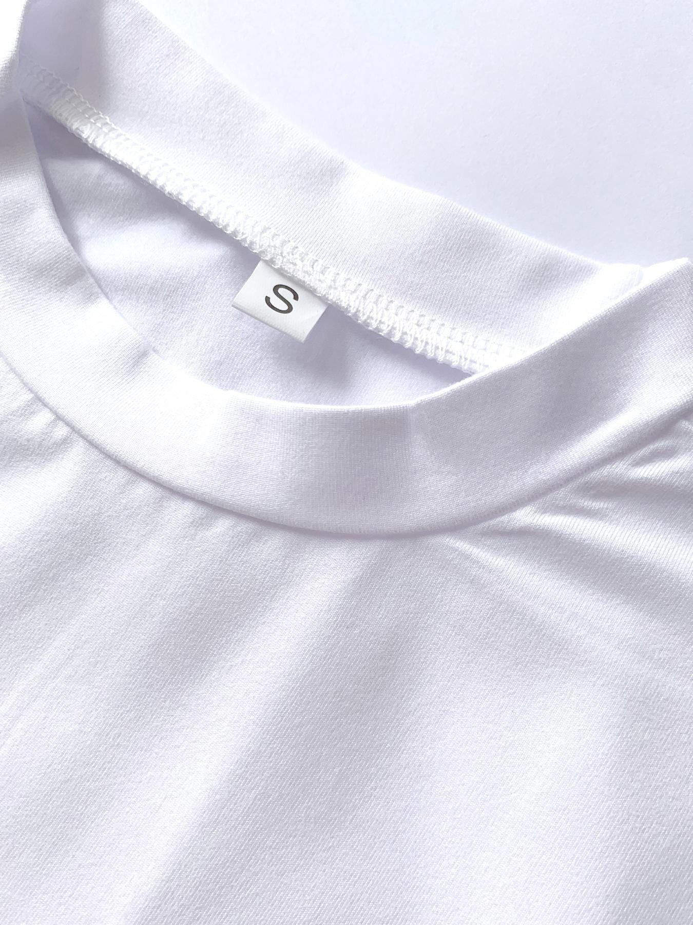 Women's Letter Print Round Neck Short Sleeve Casual Fitted Top, Comfortable Fabric, Versatile Y2K Style for All Seasons