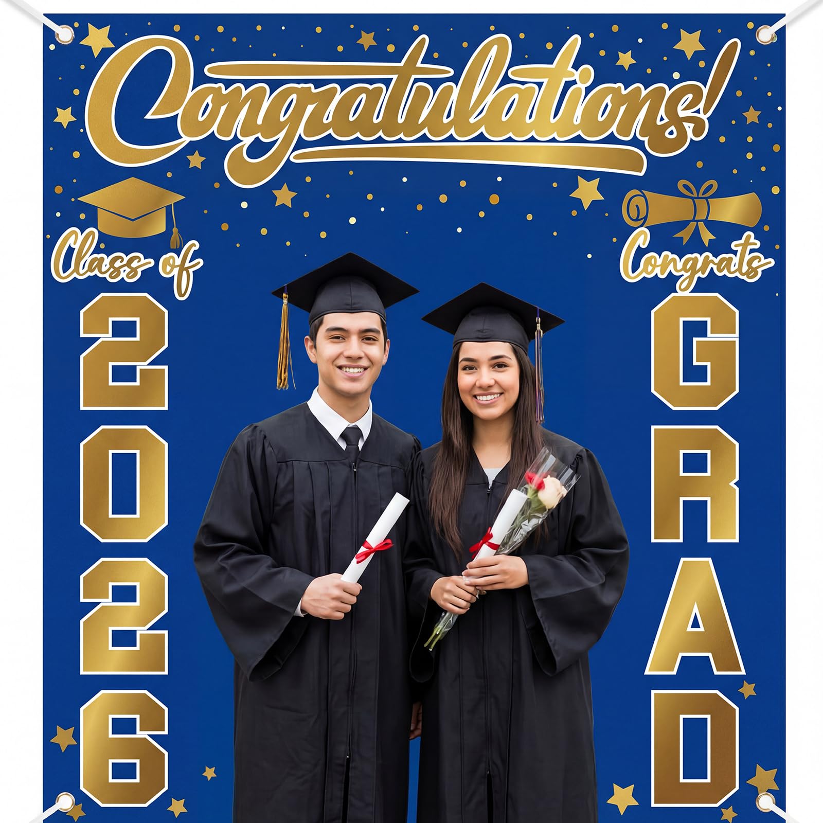 1 Set of Large-Scale Graduation Ceremony Backdrops for the Class of ...