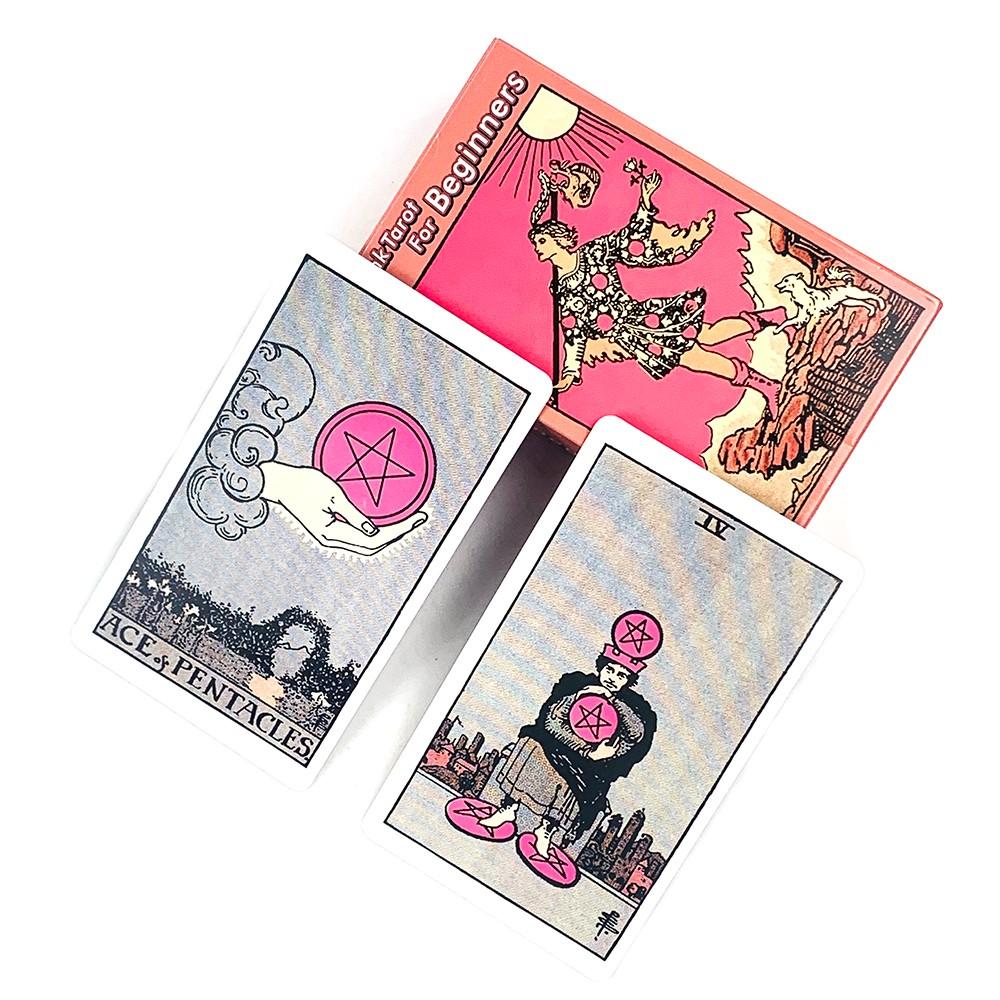 78 Mystery Realm Tarot Cards, Beginner-Friendly Divination Deck, Spiritual Exploration Guide for Easter, Christmas, Halloween, Fun Gathering Game