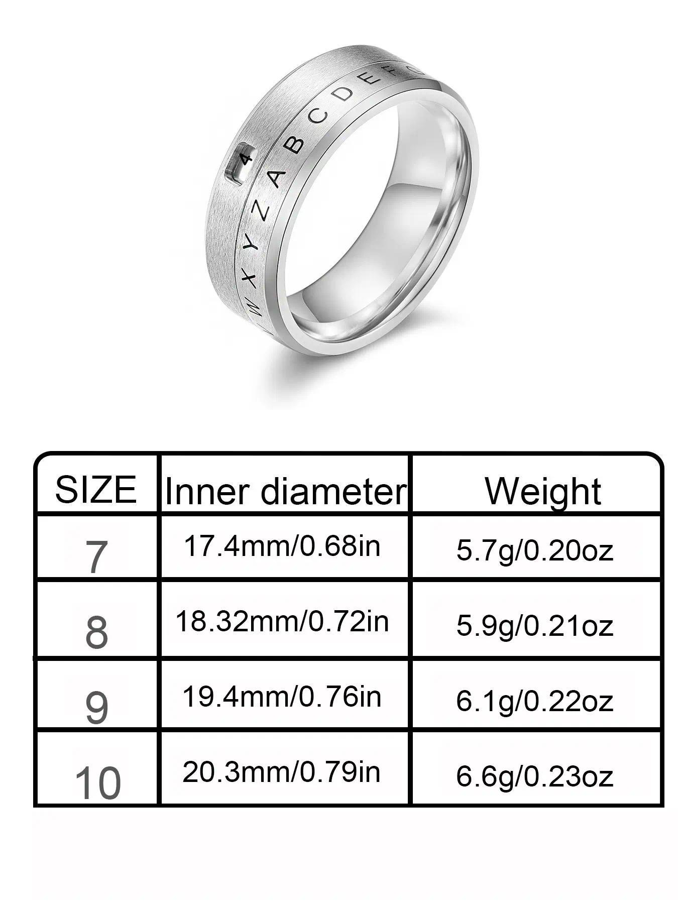 Technological Gadgets Gear Time Fidgit Spinner Man Emo Robot Knuckles For Men Fight Thumb Ring Stainless Steel Charm Jewelry