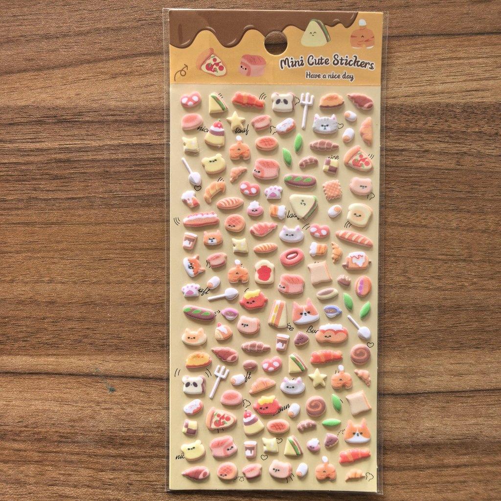 4-Pack Tiny Cute Mixed Element Funny Stickers - Vibrant Decor Embellishments for Water Bottles, Stationery & Daily Gadgets, DIY Sticker, Diary Sticker, Sticker Sheets, Sticker Packs