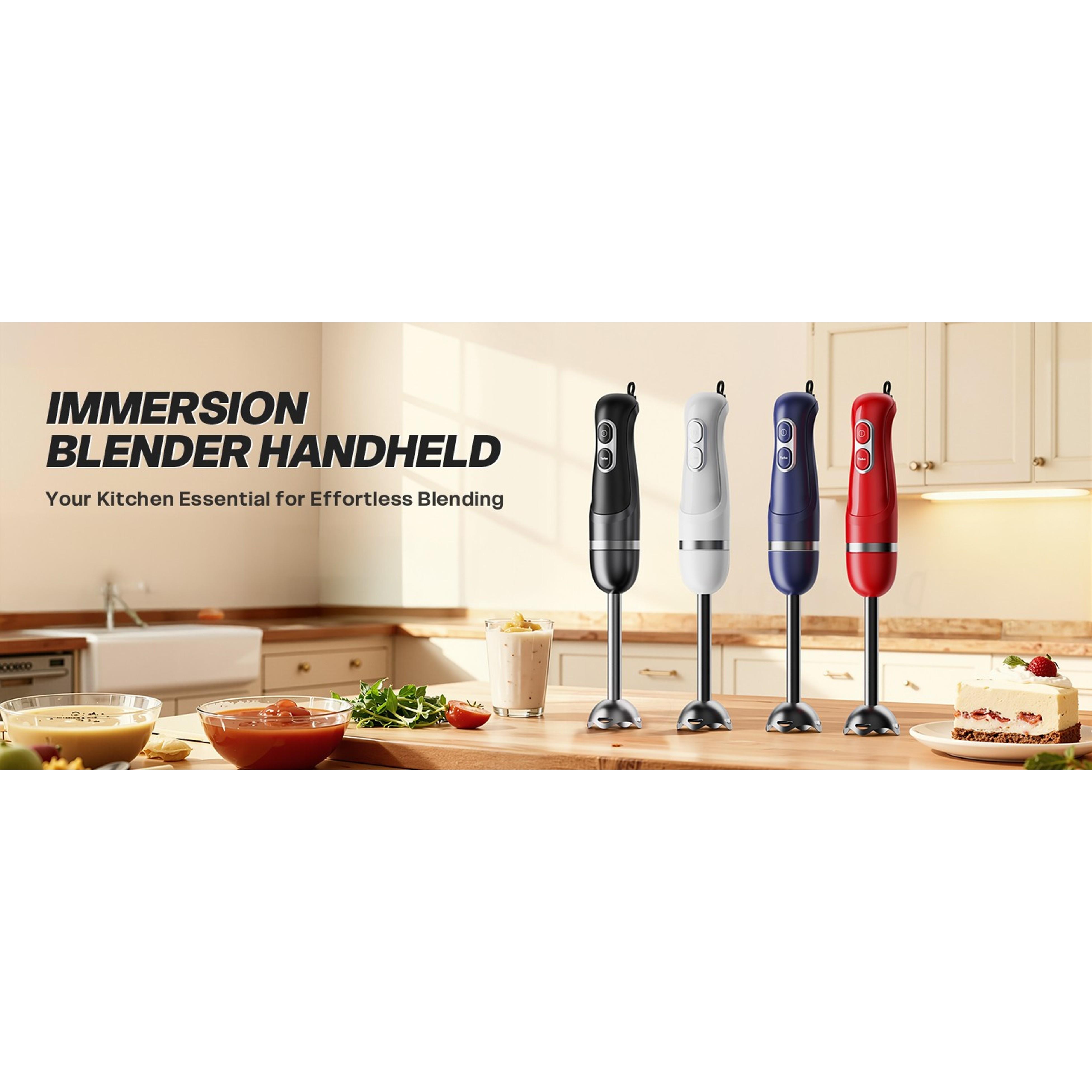 Immersion Blender Corded 400W, 2 Speed, Emulsifier, Blend, BPA-FreeGift