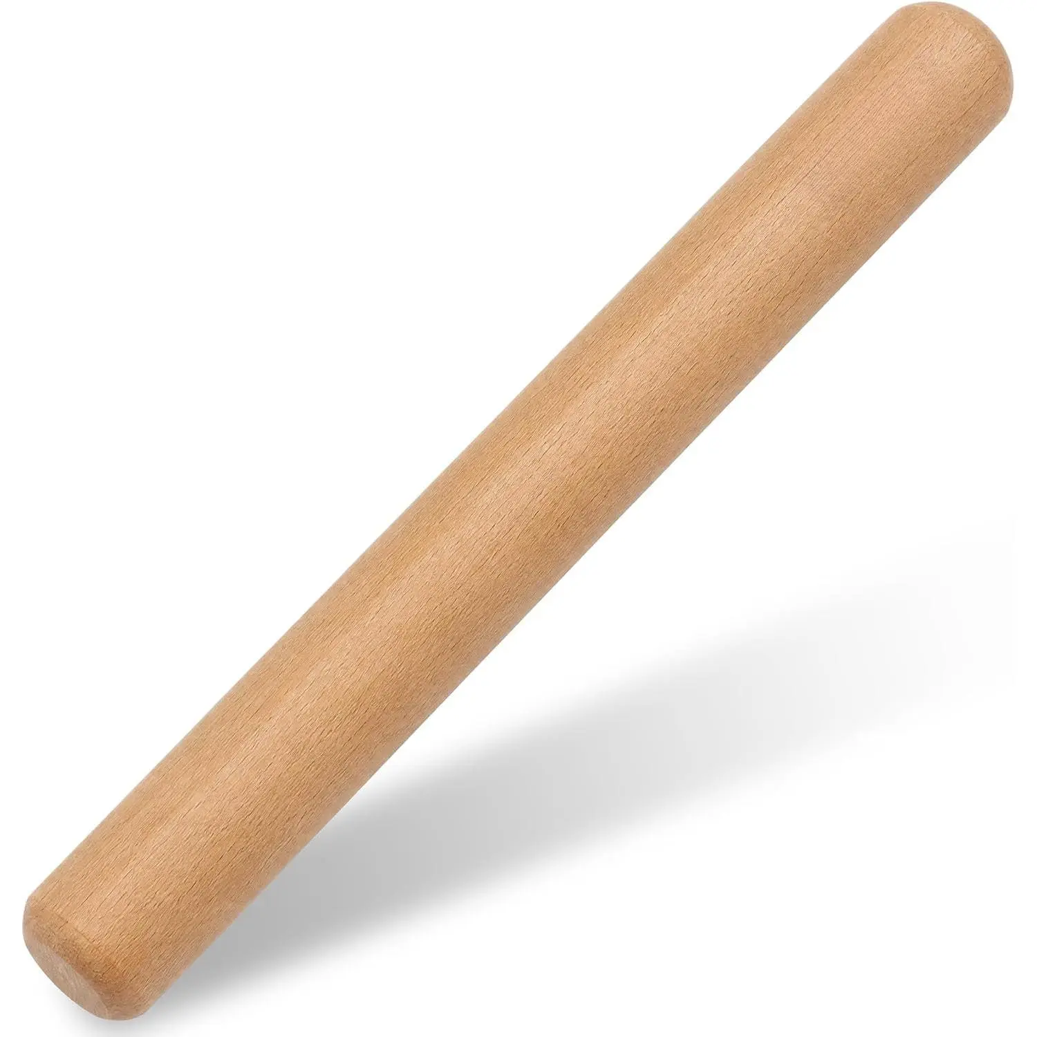 11.8 Inch Beech  Rolling Pin, Dough Roller for Baking