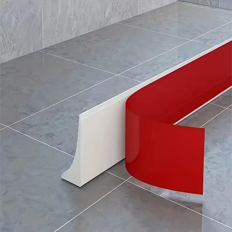 A 1-Meter Long Countertop Bathroom Waterproof Strip, Kitchen Sink Waterproof Strip, Made Of Sturdy And Flexible Bathroom Waterproof Strip, Suitable For Sinks And Countertops, Classic Style