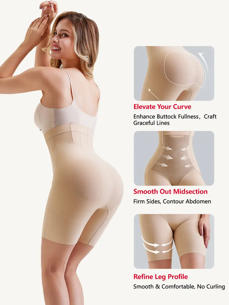 Product Introduction of VVL Body Shaping Underwear High Waisted Hip Pad Shapewear for Women Shorts Tummy Control Hip Enhancer Shapewear Minimalist Basic Comfort faja Fit Womenswear 24