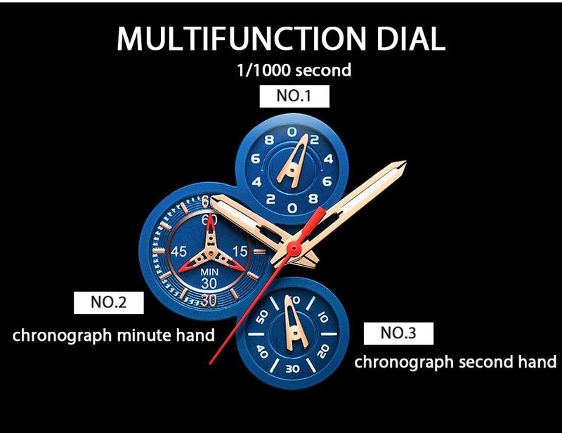 LIGE Men Watches Fashion Outdoor Waterproof Men's Sport Quartz Watch With Chronigraph