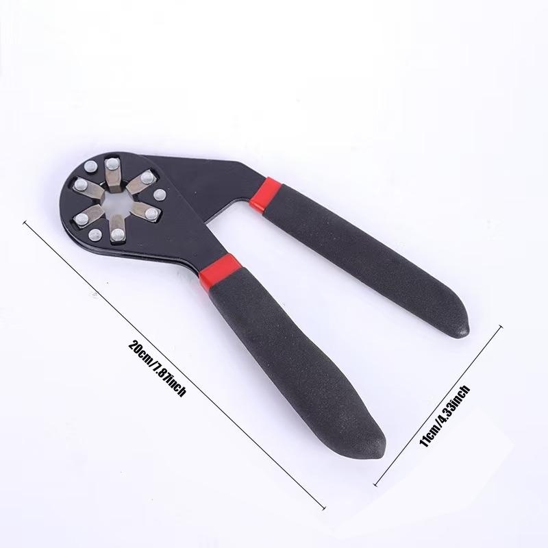 Magic Wrench Multi-Function Adjustable Torque Wrench, Clips External Hexagon, Durable Hand Tool for Mechanics & DIY Projects
