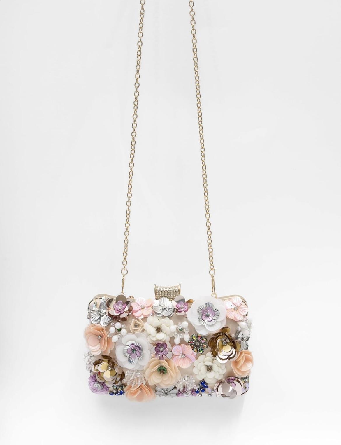 Handmade Beaded Embroidered Floral Clutch Bag, Woman Handbag,Elegant Evening Accessory, Christmas Eve Essentials,Christmas Gifts for Her,Luxury Party Purse, Women's New Year Gift, Valentine's Day Present，Graduation present.