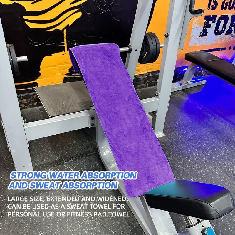 1/2 Pcs Sports Towels, 11.8*43.3inch/30*110cm, Sweat Towel for Fitness & Running, Portable for Camping & Hiking, Sports Mat Towel, Bath & Swimming Towel, Quick Drying Towels, Durable, Lint-free & Fade-resistant