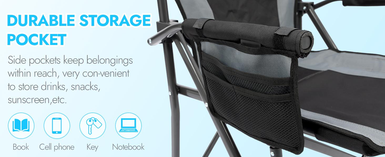 LingRong XL Oversized CampingChairs for Adults Heavy Duty 500lbs Weight Capacity,Outdoor Sports Lawn Chairs High Back Big Size LingRong XL Oversized CampingChairs for Adults Heavy Duty 500lbs Weight Capacity,Outdoor Sports Lawn Chairs High Back Big Size