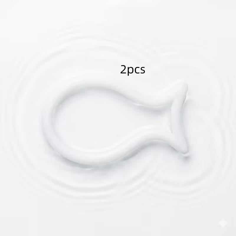 Two 3D Printed Fish-Shaped Aquarium Feeding Rings, Prevents Food Spreading, Reusable, User-Friendly, Ideal for Various Fish Tanks