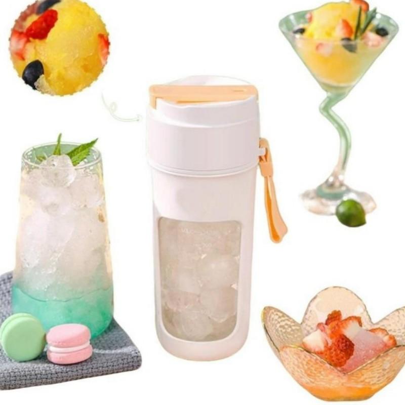 Portable USB Rechargeable Juicer Cup with 10 Blades, Small Juice Blender Travel Mug, Ideal for Smoothies and Milkshakes, Multifunctional Kitchen Accessory